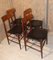 Table and 4 Rosewood Chairs, Italy, 1950s, Set of 5, Image 18