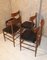 Skai and Rosewood Chairs, 1950s, Set of 4, Image 11