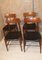 Skai and Rosewood Chairs, 1950s, Set of 4, Image 17