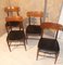 Skai and Rosewood Chairs, 1950s, Set of 4, Image 20