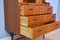 Danish Teak Secretaire Writing Desk, 1960s 8