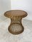 Rattan and Wood Side Table, 1960s 6