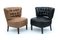 Swedish Club Chairs by Otto Schultz for Jio Mobler, Set of 2 1