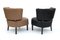 Fauteuils Club par Otto Schultz pour Jio Mobler, Suède, Set de 2 3