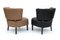 Swedish Club Chairs by Otto Schultz for Jio Mobler, Set of 2 3