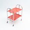 Foldable Dinette Serving Trolley in Red, 1960s 10