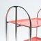 Foldable Dinette Serving Trolley in Red, 1960s 3