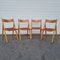 Foldable Chairs, 1970s, Set of 4 1