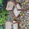 Poltrone in legno e paglia con pieghevoli regolabili, anni '60, set di 2, Immagine 2