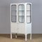 Armoire Médicale Vintage en Verre et Fer, 1970s 1