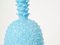 Xl Blue Ceramic Pineapple Table Lamp by Tommaso Barbi, 1970s, Image 6