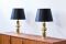 Swedish Brass Table Lamps from Aneta, 1960s, Set of 2 2