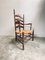 Mid-Century French Straw Mountain Chairs, 1950s, Set of 4 2