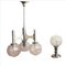Chromed Chandelier and Table Lamp by Gaetano Sciolari for Targetti Sankey, Set of 2, Image 2