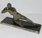 Art Deco Skulptur von Jean De Roncourt 1