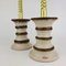 Danish Ceramic Candleholders from Axella, 1960s, Set of 2 6