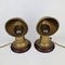 Nautical Bronze Dorade Vent Funnel Table Lamps, 1970s, Set of 2 5