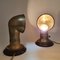 Nautical Bronze Dorade Vent Funnel Table Lamps, 1970s, Set of 2 9
