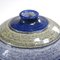 Vaso in ceramica a righe blu di Bitossi, Italia, anni '70, Immagine 4