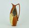 Mid-Century No. 320-20 Ceramic Vase with Scratch Decoration from Sawa, 1950s 1