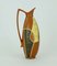 Vase N°320-20 Mid-Century en Céramique avec Décoration à Rayures de Sawa, 1950s 6