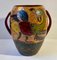 Antique Italian Ceramic Vase with Roosters in Majolica, 19th Century, Image 4