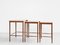 Midcentury Danish nest of 3 side tables in teak by Kai Winding for Poul Jeppesen 5