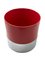 Red and Chrome Waste Paper Basket from Kartell, Italy, 1970s, Image 4