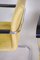Butacas checas Bauhaus amarillas de cromo y tela, años 30. Juego de 2, Imagen 4