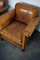 Dutch Cognac Leather Club Chairs, Set of 2 11