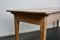 French Light Pine & Fruitwood Farmhouse Dining Table, 19th Century, Image 10