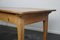 French Light Pine & Fruitwood Farmhouse Dining Table, 19th Century, Image 3