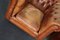 Dutch Cognac Leather Chesterfield Club Chairs, Set of 2 12