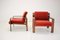 Armchairs by Ludvík Volák for Dřevopodnik Holešov, 1960s, Set of 2, Image 4