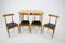 Dining Set by Alan Fuchs for Uluv, Czechoslovakia, 1960s, Set of 5 5