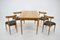 Dining Set by Alan Fuchs for Uluv, Czechoslovakia, 1960s, Set of 5 4