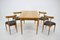 Dining Set by Alan Fuchs for Uluv, Czechoslovakia, 1960s, Set of 5, Image 4