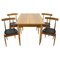 Dining Set by Alan Fuchs for Uluv, Czechoslovakia, 1960s, Set of 5 1