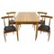Dining Set by Alan Fuchs for Uluv, Czechoslovakia, 1960s, Set of 5, Image 1