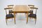 Dining Set by Alan Fuchs for Uluv, Czechoslovakia, 1960s, Set of 5 2