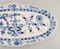 Colossal Meissen Blue Onion Fish Dish in Hand-Painted Porcelain, Early 20th Century 3