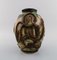 Large Lidded Jar with Biblical Motifs by Jais Nielsen for Royal Copenhagen 3