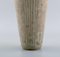 Vase aus glasierter Keramik von Arne Bang, Dänemark, 1940er 5