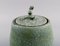 Large Lidded Jar in Glazed Stoneware by Bode Willumsen, Denmark 7