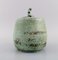 Large Lidded Jar in Glazed Stoneware by Bode Willumsen, Denmark 3