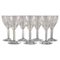 Baccarat Tallyrand Glasses in Clear Mouth-Blown Crystal Glass, France, Set of 7, Image 1