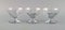 Baccarat Tallyrand Gläser aus klarem mundgeblasenem Kristallglas, Frankreich, 3er Set 2