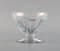 Baccarat Tallyrand Gläser aus klarem mundgeblasenem Kristallglas, Frankreich, 3er Set 4