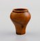 Miniatur Vase aus glasierter Keramik von Annikki Hovisaari für Arabia 3