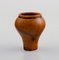 Miniature Vase in Glazed Ceramics by Annikki Hovisaari for Arabia, Image 3